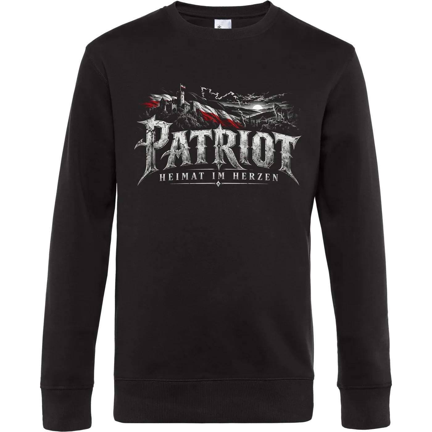 Herren Pullover - Patriot, Heimat im Herzen