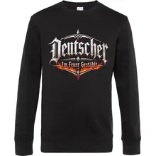 Herren Pullover - Deutscher, im Feuer gestählt - gewählte Variante