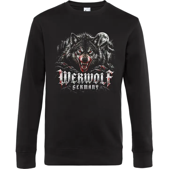 Herren Pullover - Werwolf Germany, Die Lange Nacht