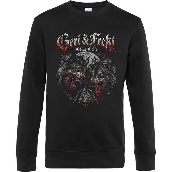 Herren Pullover - Geri & Freki, Odins Wölfe