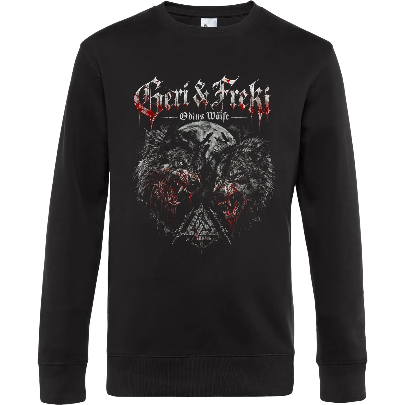 Herren Pullover - Geri & Freki, Odins Wölfe