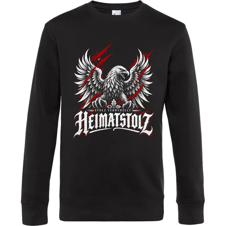Herren Pullover - Heimatstolz, Stolz verwurzelt
