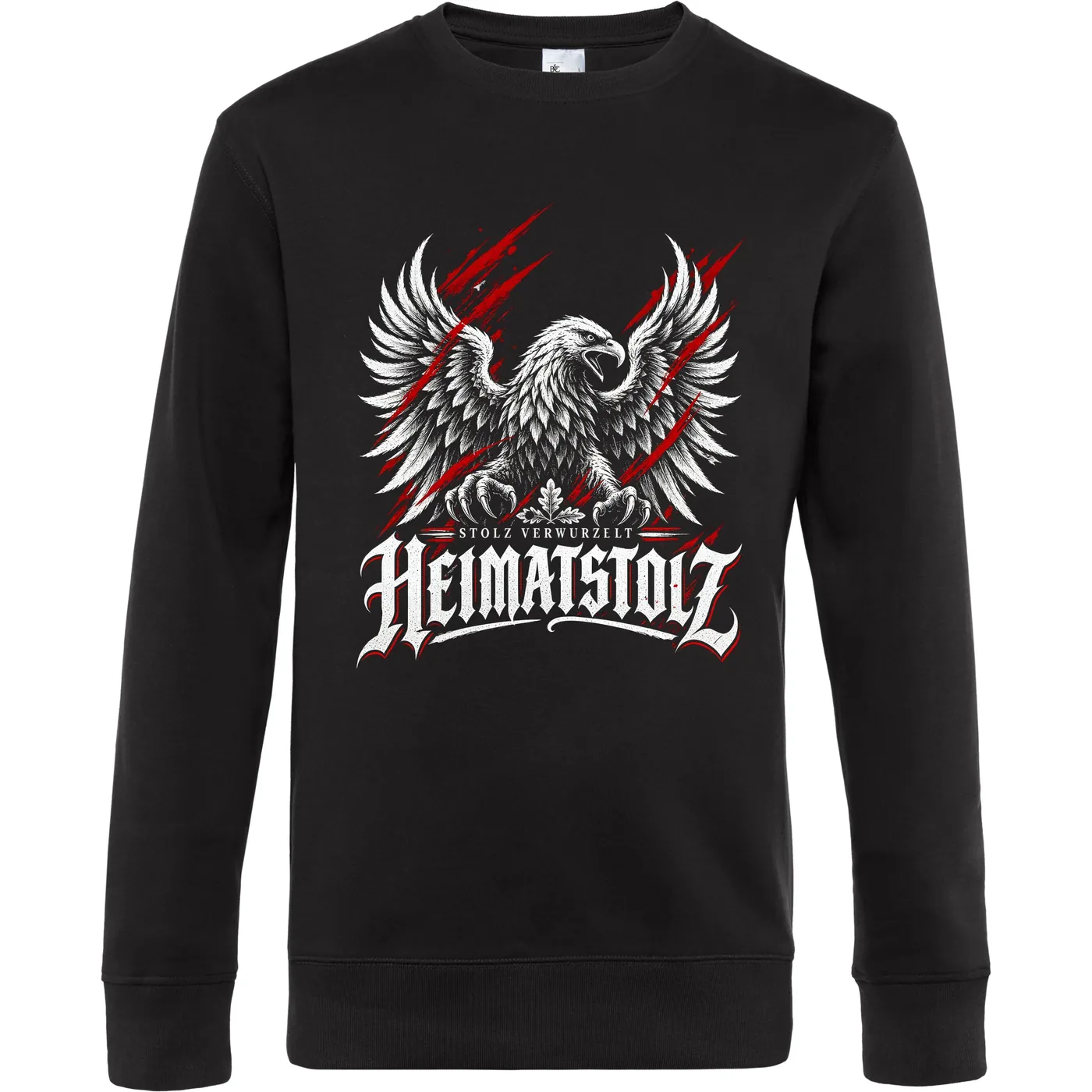 Herren Pullover - Heimatstolz, Stolz verwurzelt