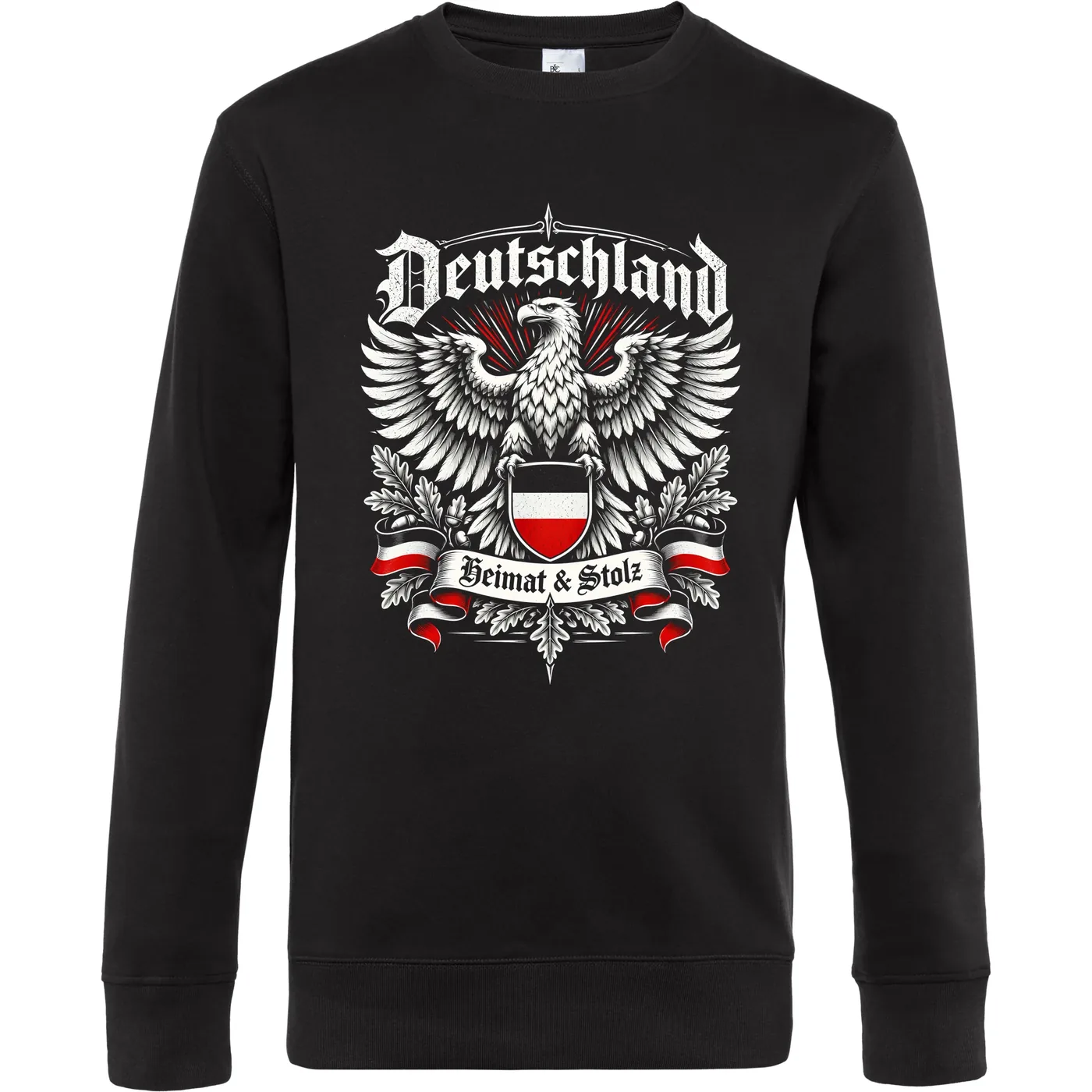 Herren Pullover - Deutschland Adler, Heimat & Stolz