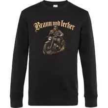 Herren Pullover - Braun und Lecker, Soldat - gewählte Variante