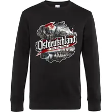 Herren Pullover - Ostdeutschland, Heimat & Stolz Vorderseite