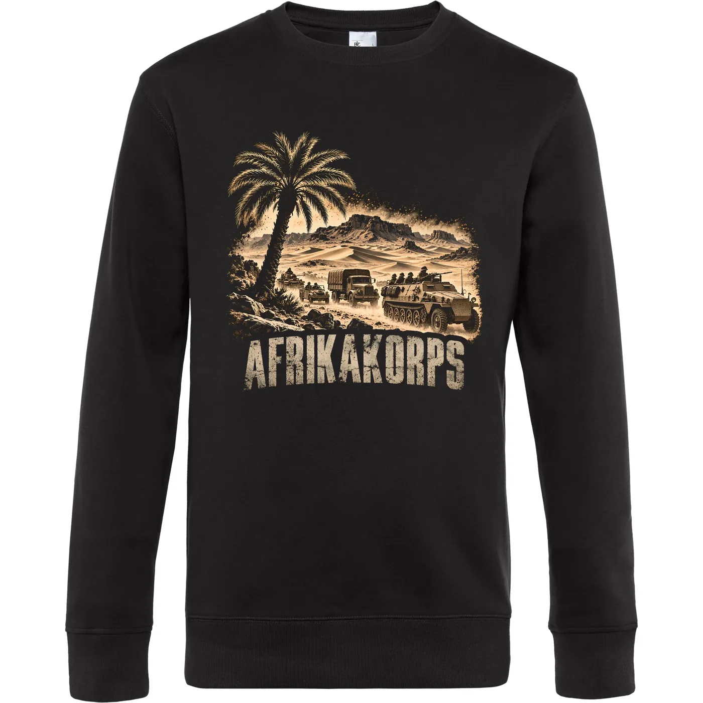 Herren Pullover - Afrikakorps, Wüste
