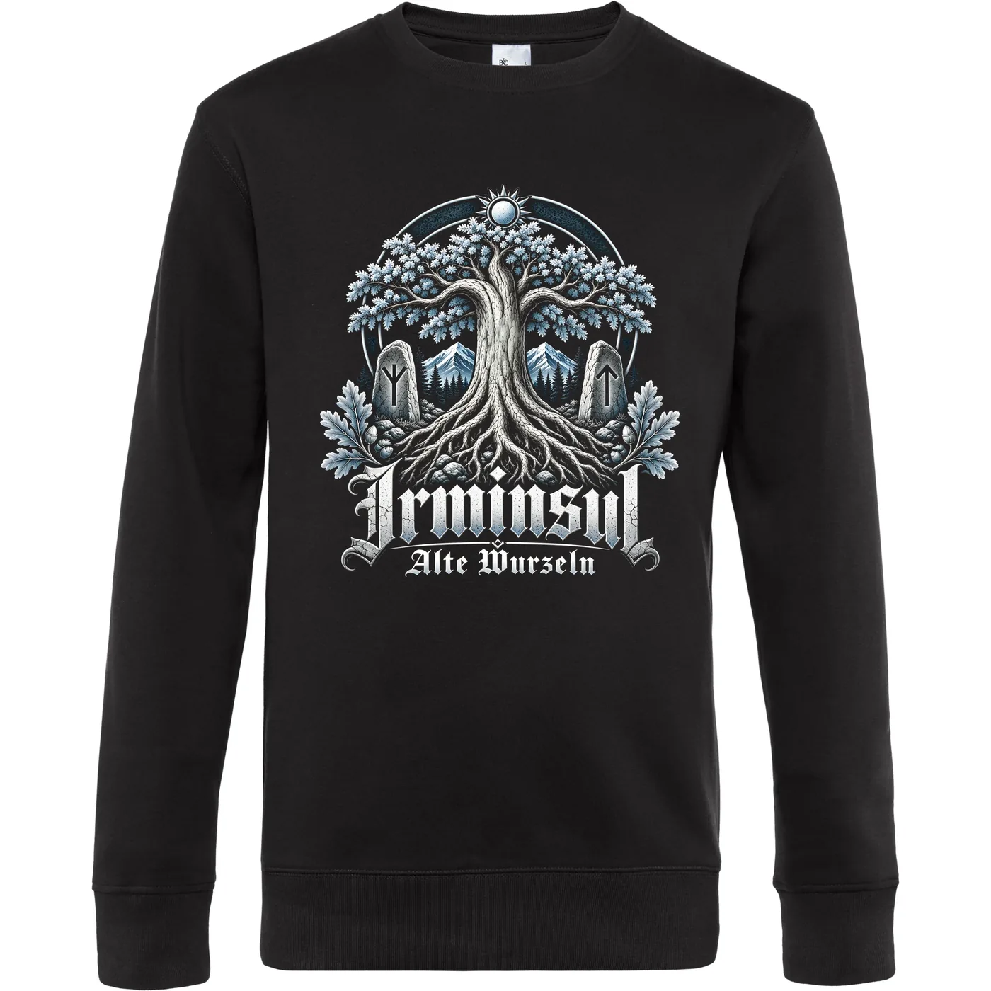 Herren Pullover - Irminsul, Alte Wurzeln