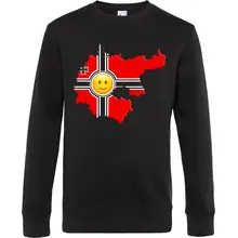 Herren Pullover - Deutschland, Fahne Vorderseite