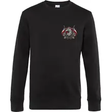 Herren Pullover - Für Familie Volk und Vaterland, Fahne Vorderseite