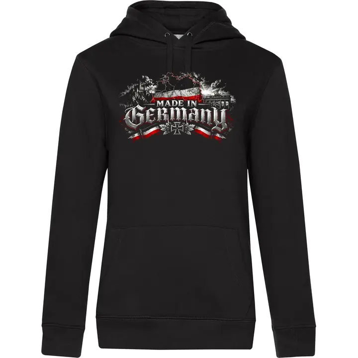 Damen Kapuzenpullover - Made in Germany – Heimat & Stolz