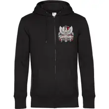 Herren Kapuzenjacke - Heimatliebe, Adler Vorderseite