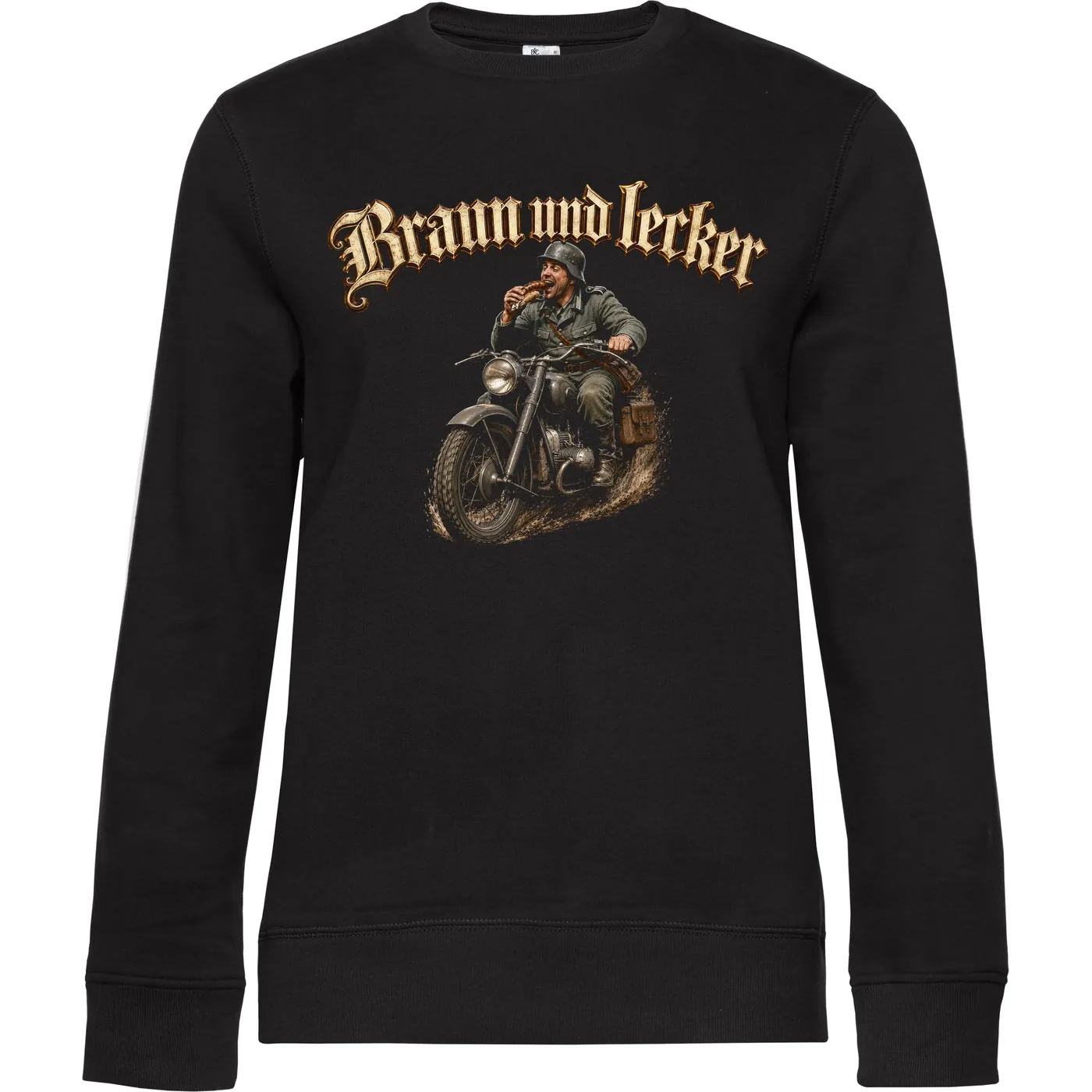 Damen Pullover - Braun und Lecker, Soldat