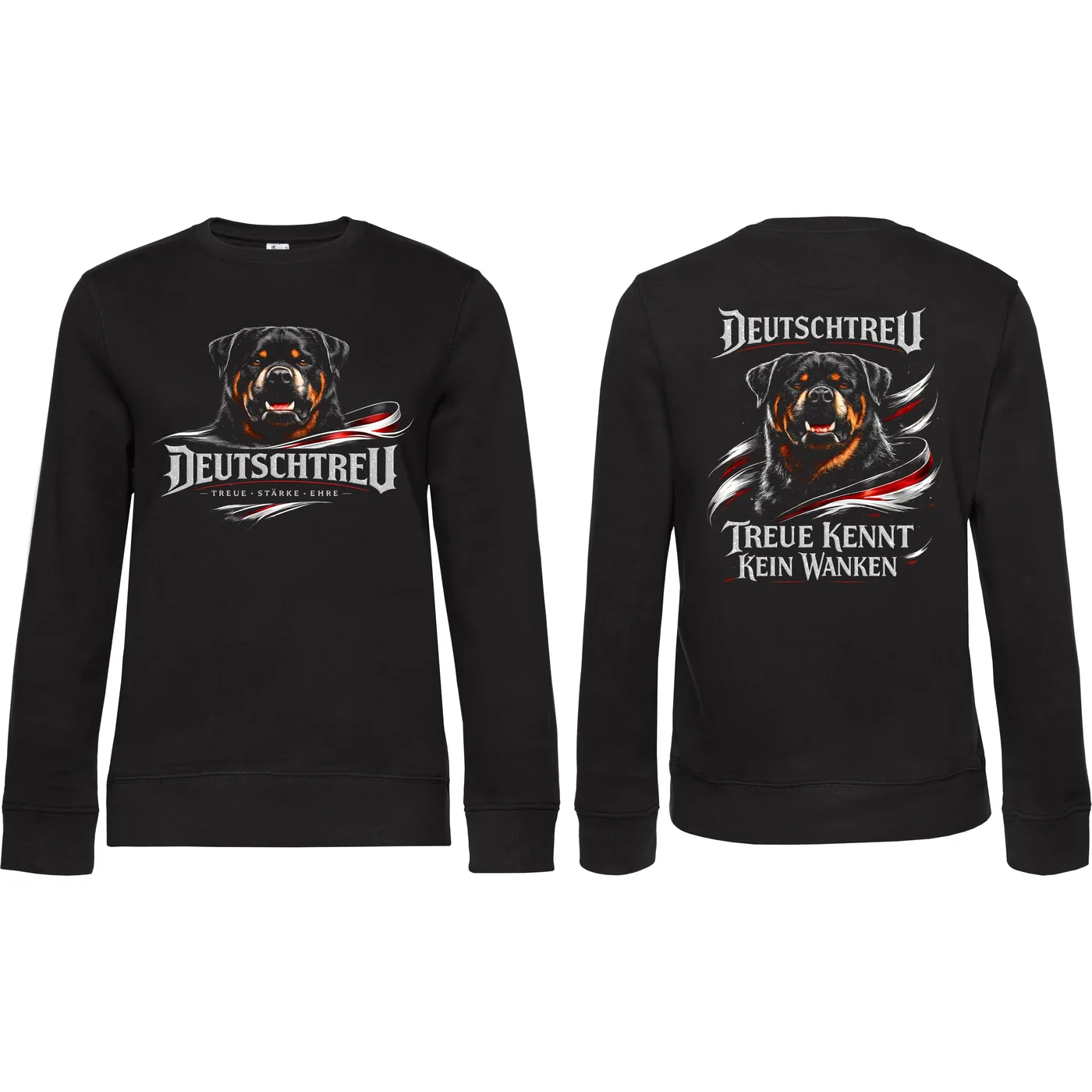 Damen Pullover - Deutschtreu, Treue kennt kein Wanken