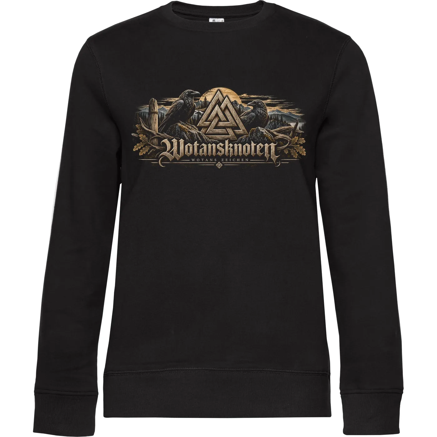 Damen Pullover - Wotansknoten, Wotans Zeichen