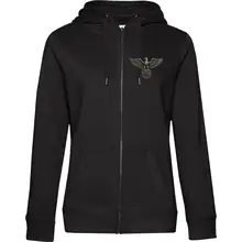 Damen Kapuzenjacke - Adler, Eisernes Kreuz Vorderseite