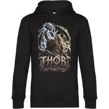 Herren Kapuzenpullover - Thor, Thors Hammer - gewählte Variante
