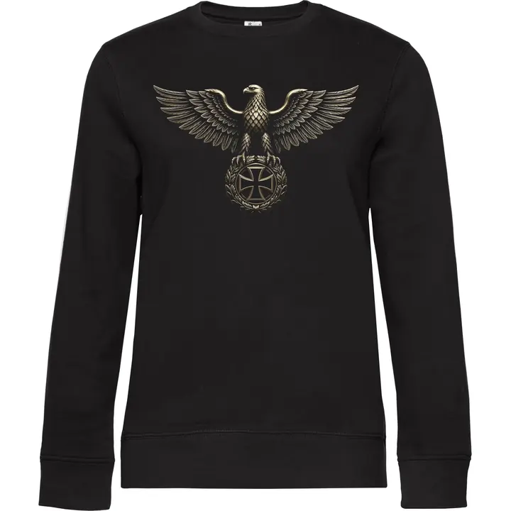 Damen Pullover - Adler, Eisernes Kreuz