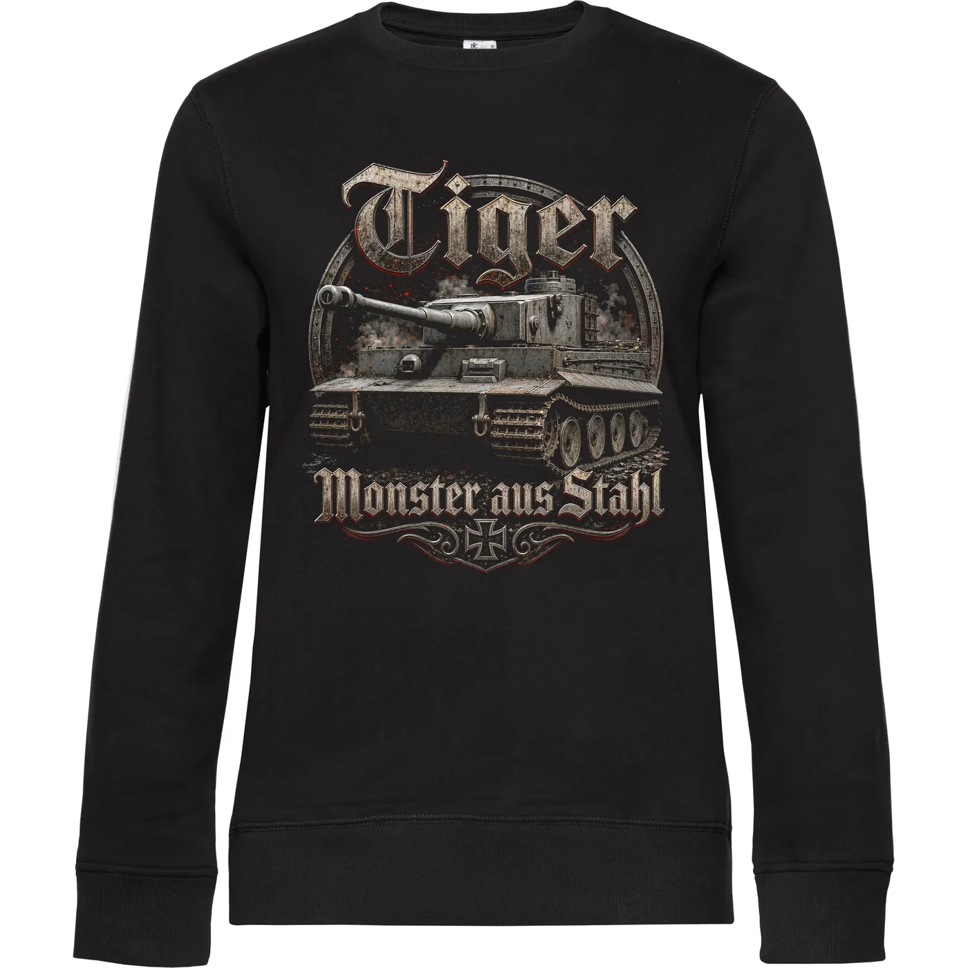 Damen Pullover - Tiger, Monster aus Stahl