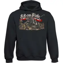 Kinder Kapuzenpullover - 8,8cm Flak Vorderseite