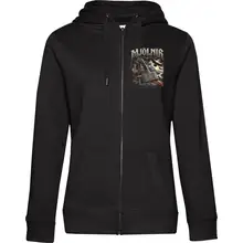 Damen Kapuzenjacke - Mjölnir, Thors Hammer Vorderseite