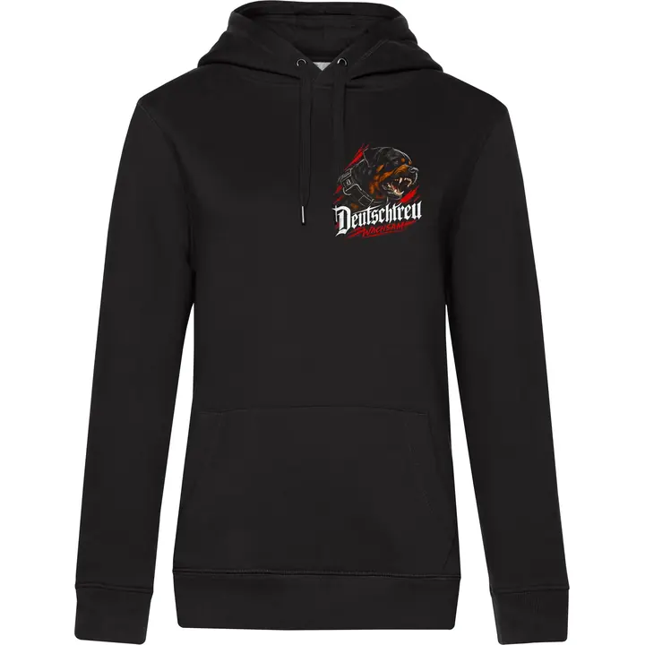 Damen Kapuzenpullover - Deutschtreu, Wachsam