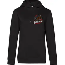 Damen Kapuzenpullover - Deutschtreu, Wachsam Vorderseite