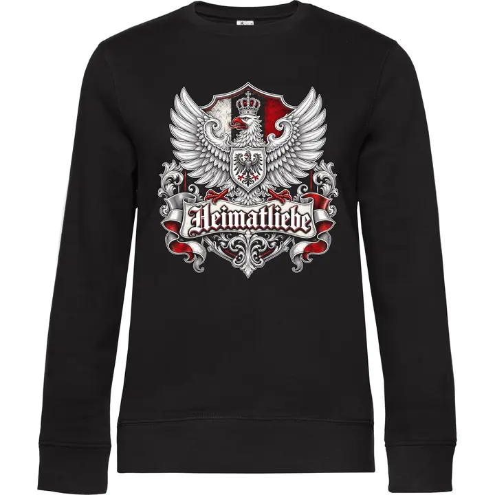 Damen Pullover - Heimatliebe, Adler