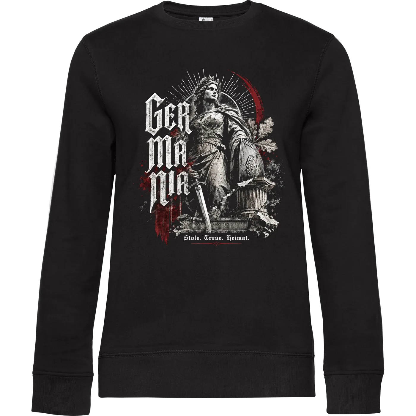 Damen Pullover - Germania, Stolz Treue Heimat