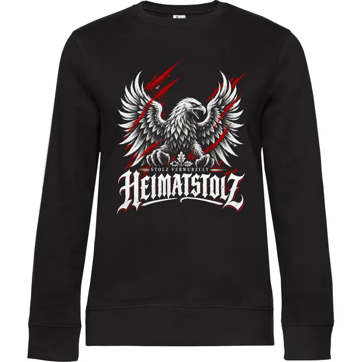 Damen Pullover - Heimatstolz, Stolz verwurzelt