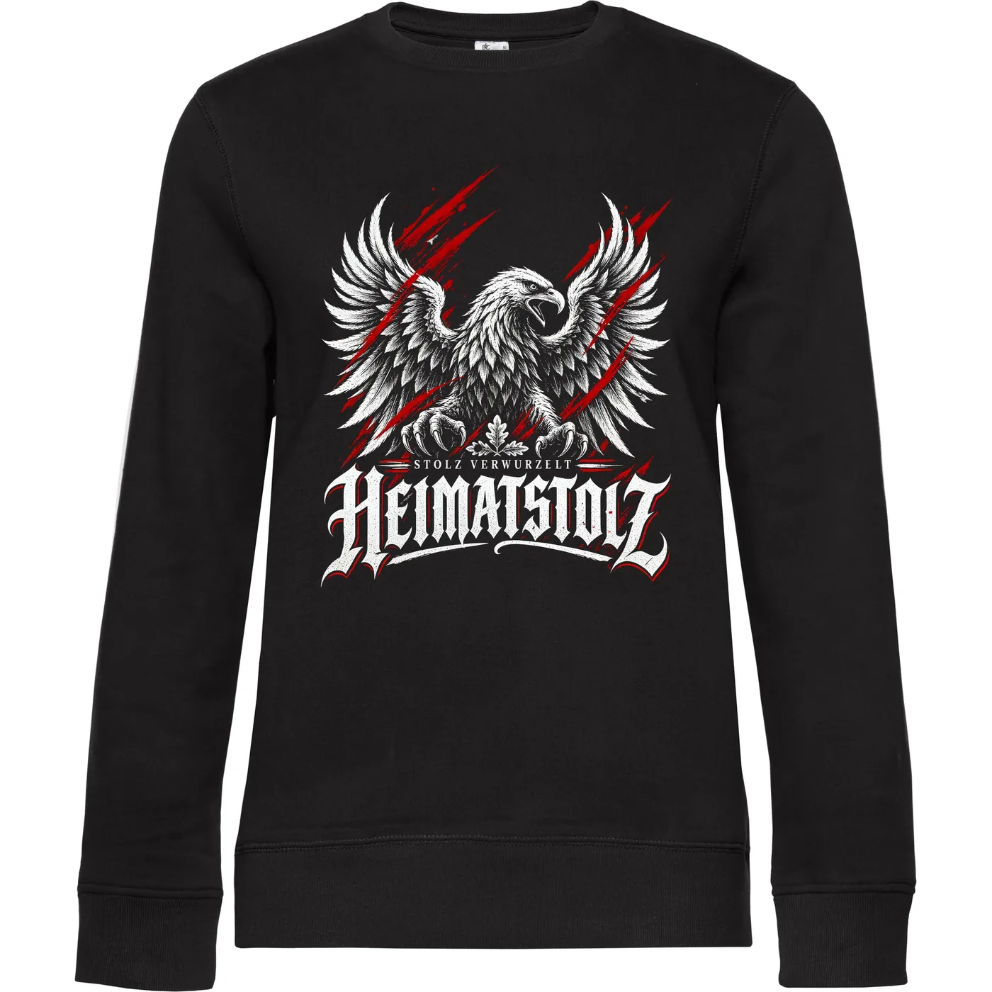 Damen Pullover - Heimatstolz, Stolz verwurzelt