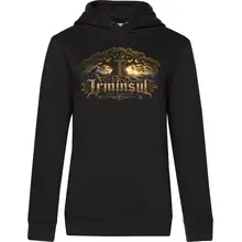 Damen Kapuzenpullover - Irminsul Vorderseite