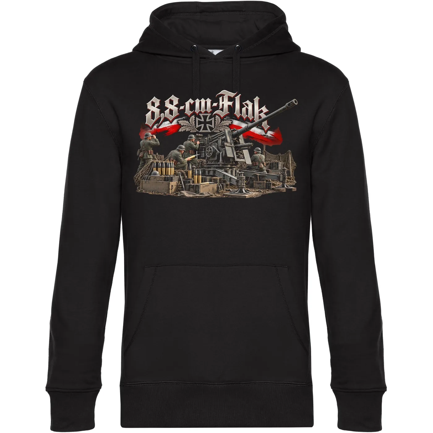 Herren Kapuzenpullover - 8,8cm Flak