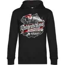 Herren Kapuzenpullover - Ostdeutschland, Heimat & Stolz - gewählte Variante
