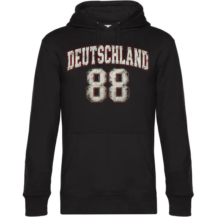 Herren Kapuzenpullover - Deutschland 88