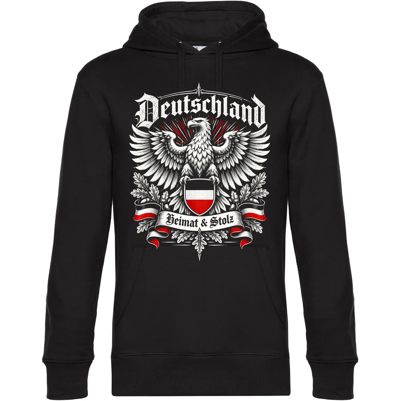 Herren Kapuzenpullover - Deutschland Adler, Heimat & Stolz