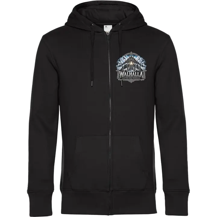 Herren Kapuzenjacke - Walhalla, Götter des Nordens