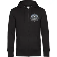 Herren Kapuzenjacke - Walhalla, Götter des Nordens Vorderseite