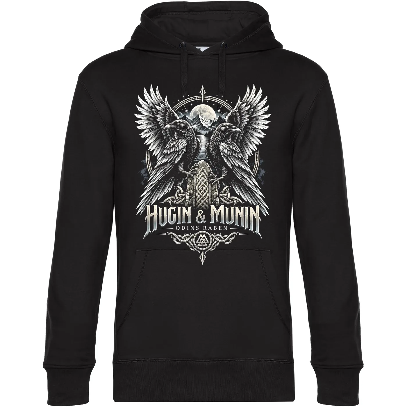 Herren Kapuzenpullover - Odins Raben, Hugin & Munin