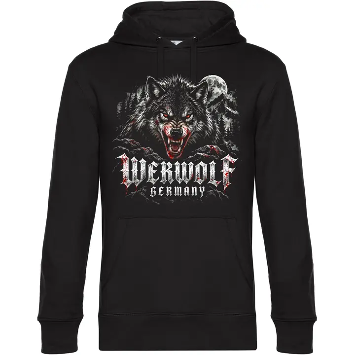 Herren Kapuzenpullover - Werwolf Germany, Die Lange Nacht