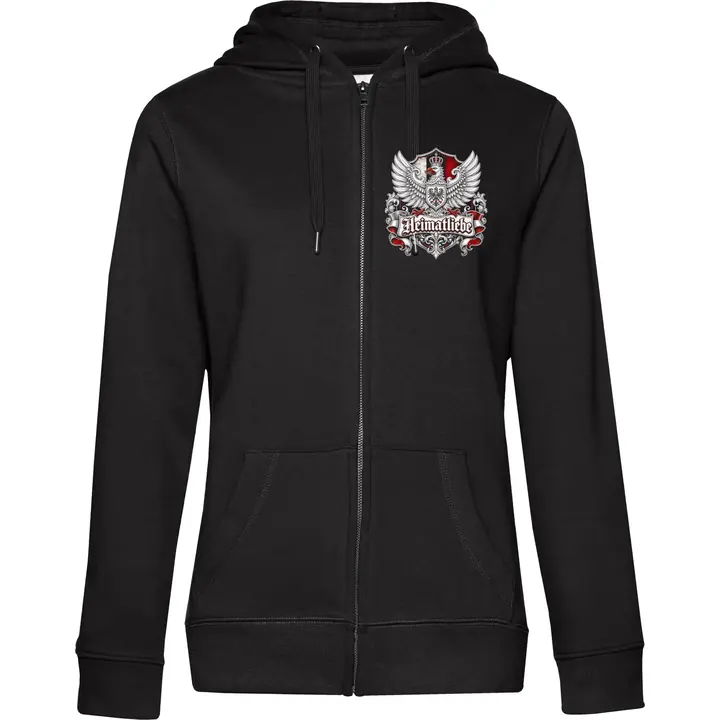 Damen Kapuzenjacke - Heimatliebe, Adler