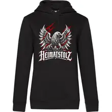 Damen Kapuzenpullover - Heimatstolz, Stolz verwurzelt - gewählte Variante