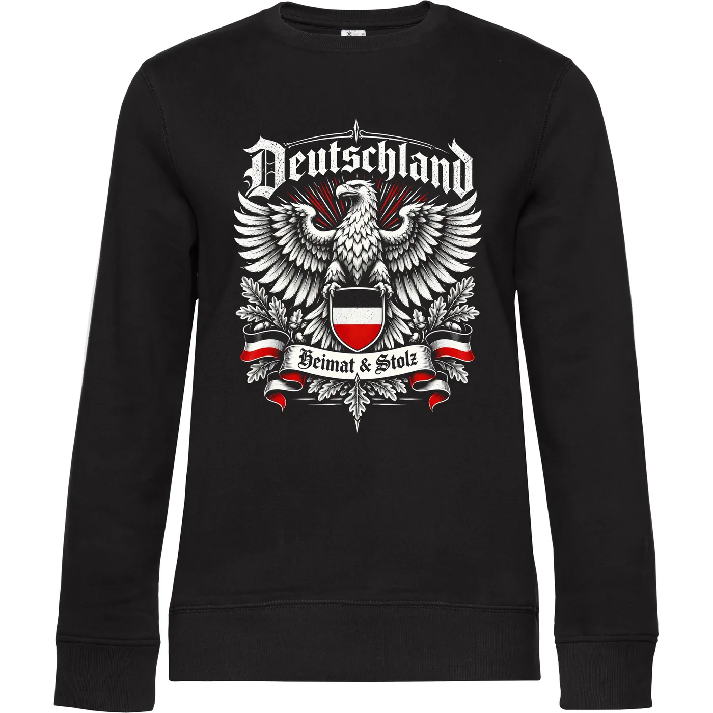 Damen Pullover - Deutschland Adler, Heimat & Stolz