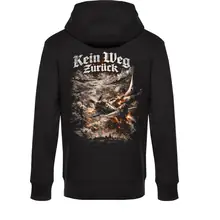 Herren Kapuzenpullover - Sonderkommando Elbe, Kein Weg zurück Rückseite