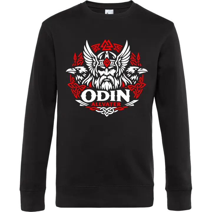 Herren Pullover - Odin, Allvater
