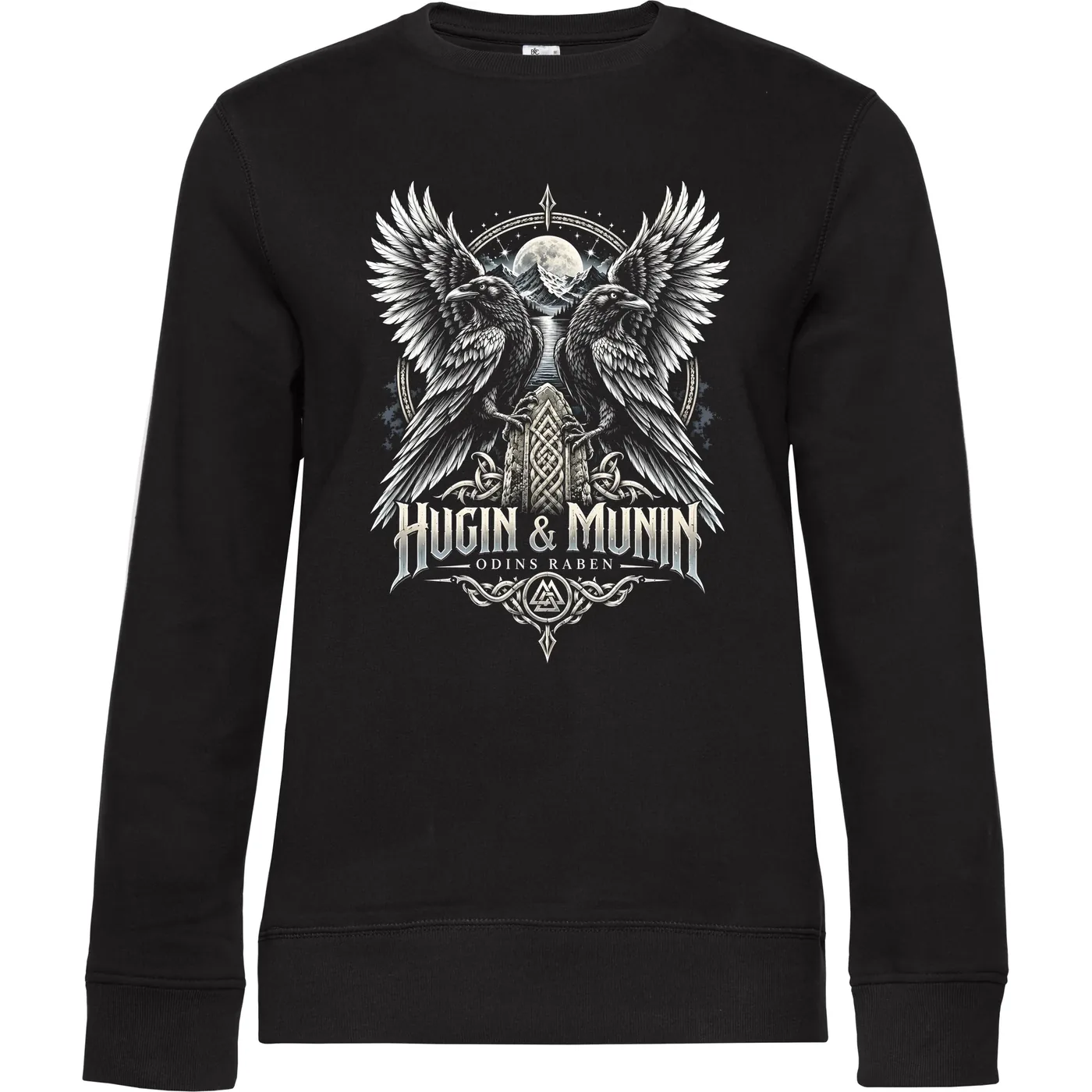 Damen Pullover - Odins Raben, Hugin & Munin