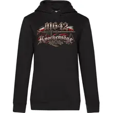 Damen Kapuzenpullover - Mg 42, Knochensäge - gewählte Variante