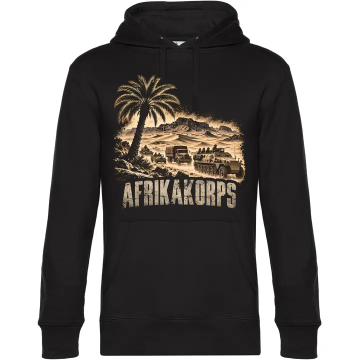 Herren Kapuzenpullover - Afrikakorps, Wüste