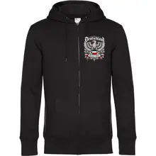 Herren Kapuzenjacke - Deutschland Adler, Heimat & Stolz - gewählte Variante