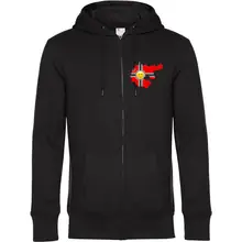 Herren Kapuzenjacke - Deutschland, Fahne - gewählte Variante